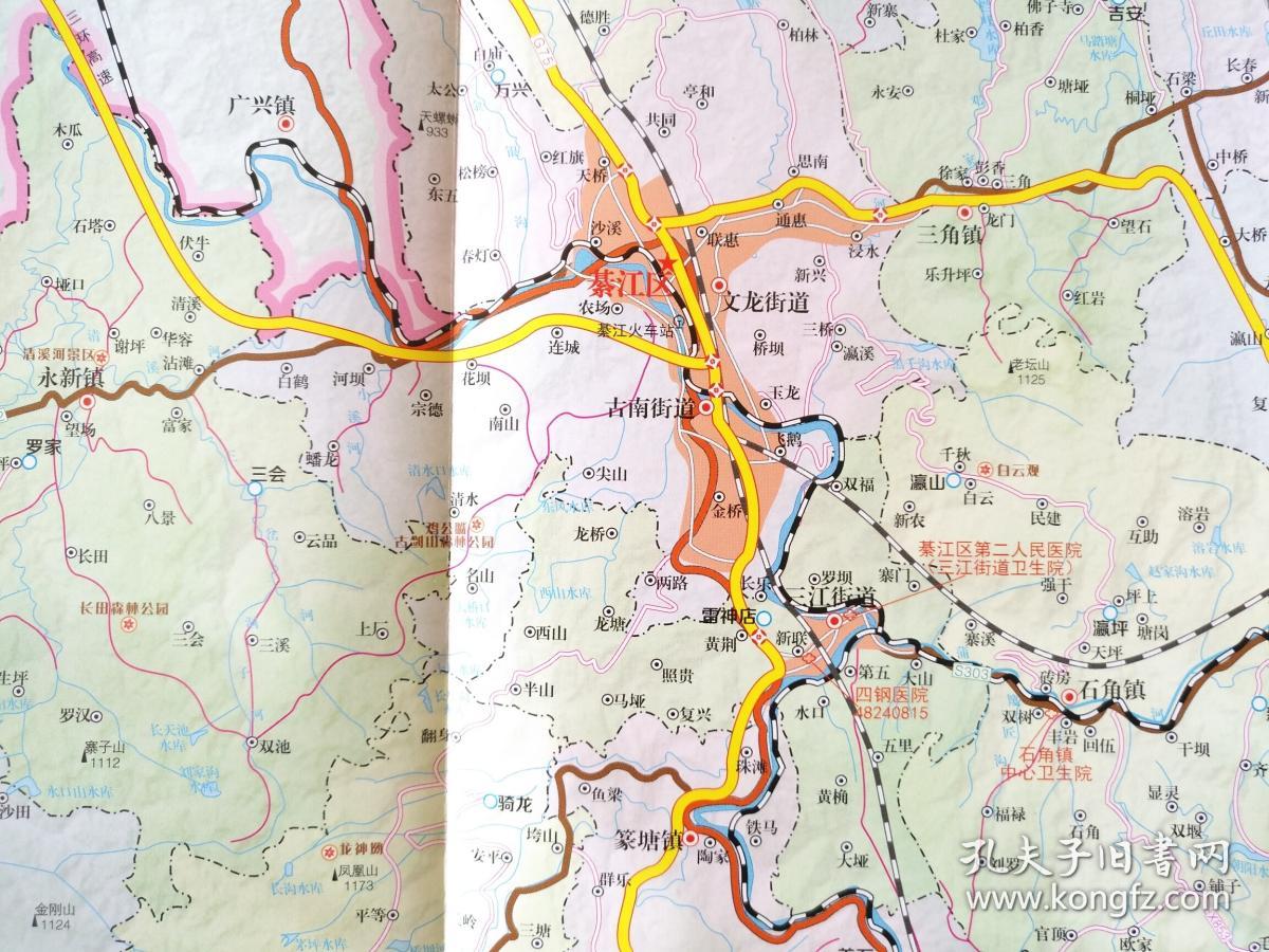 綦江最新高清地图，揭示崭新面貌的探索之旅